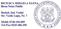 Notar Biciusca Mihaela